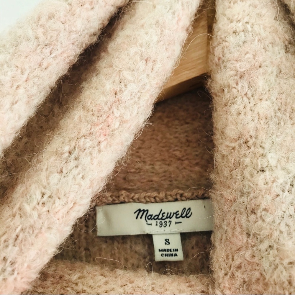 Madewell Roundtrip Fuzzy Soft Turtleneck Sweater S - image 6